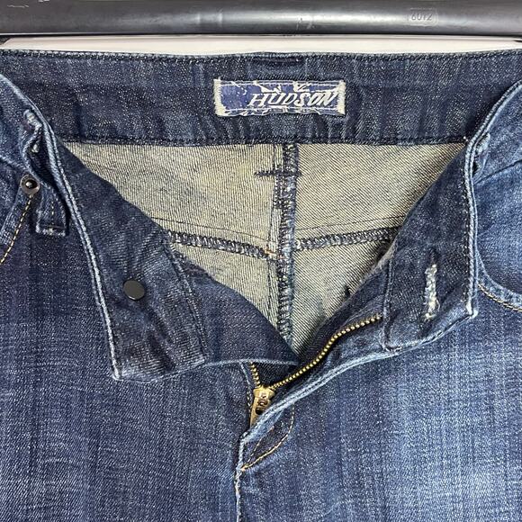 HUDSON Women’s Bootcut Lowrise Jeans Made in the USA size 31 - Picture 4 of 8